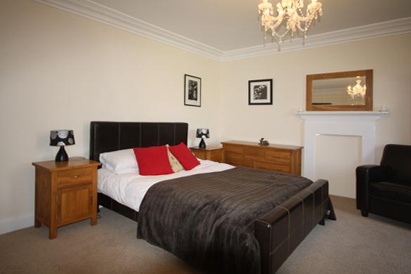 The king bedroom at Low Millgillhead (sleeps 10)