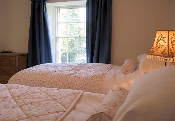 The twin bedroom at Rose Cottage (sleeps 4)